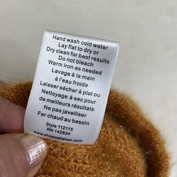 Callahan Revolve Genny Mini Skirt Amber Glow Size Large - Picture 8 of 10